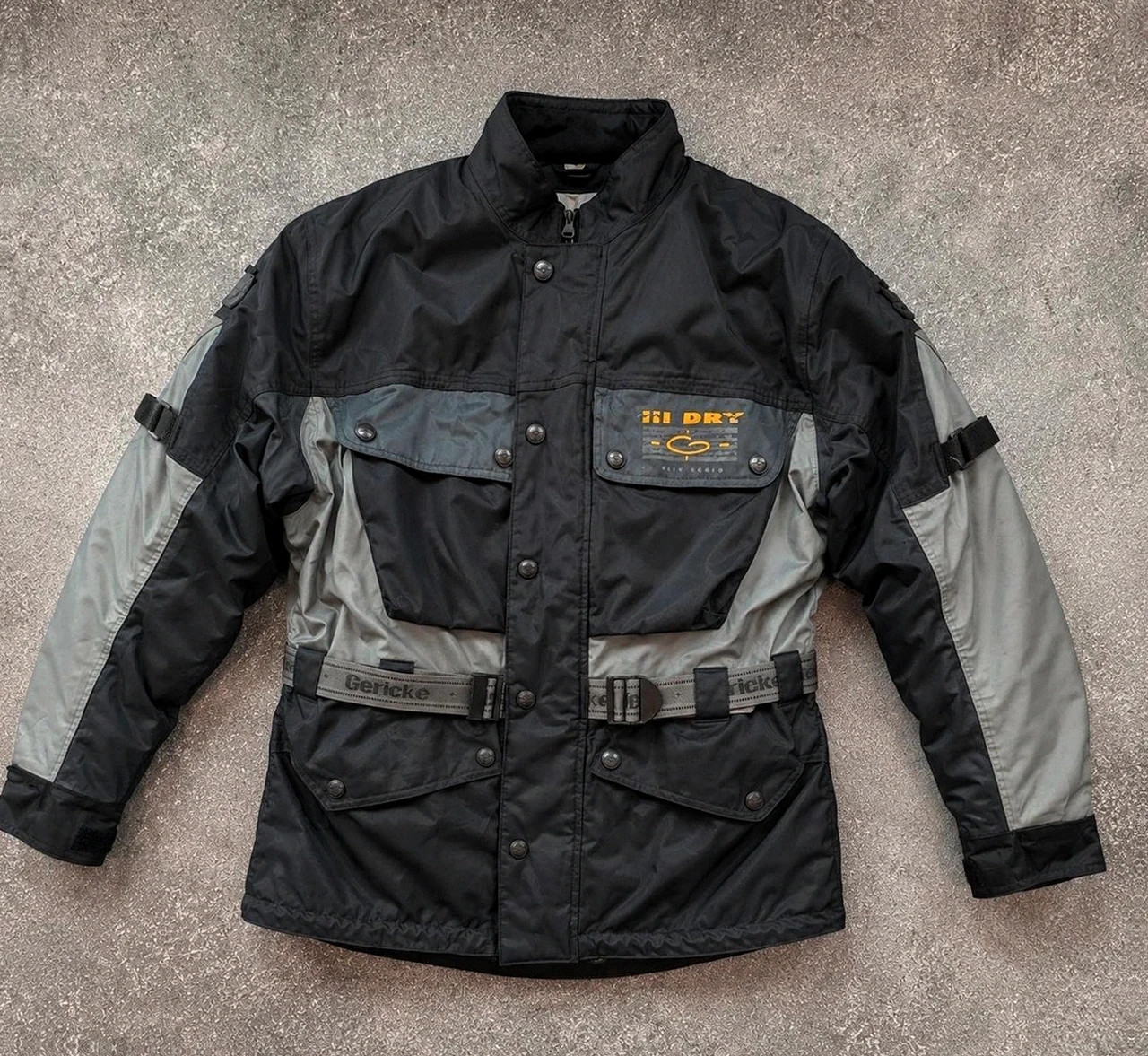 Veste moto Hein Gericke Hi Dry touring adventure biker protection dorsale Taille L