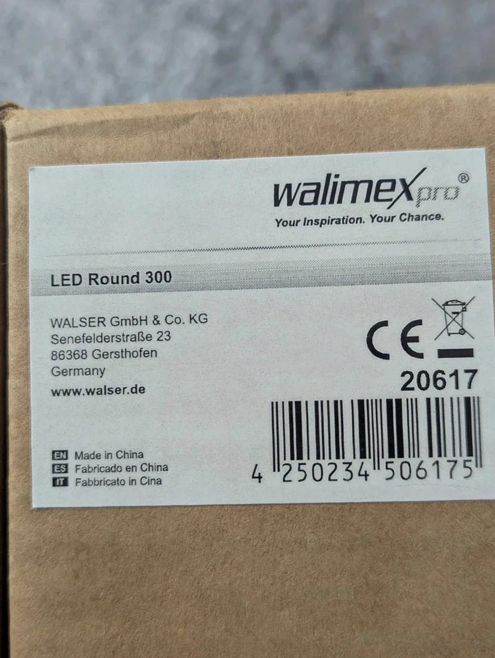 Walimex Pro Led Round 300 – Éclairage studio photo vidéo – Neuf – Walimex 2