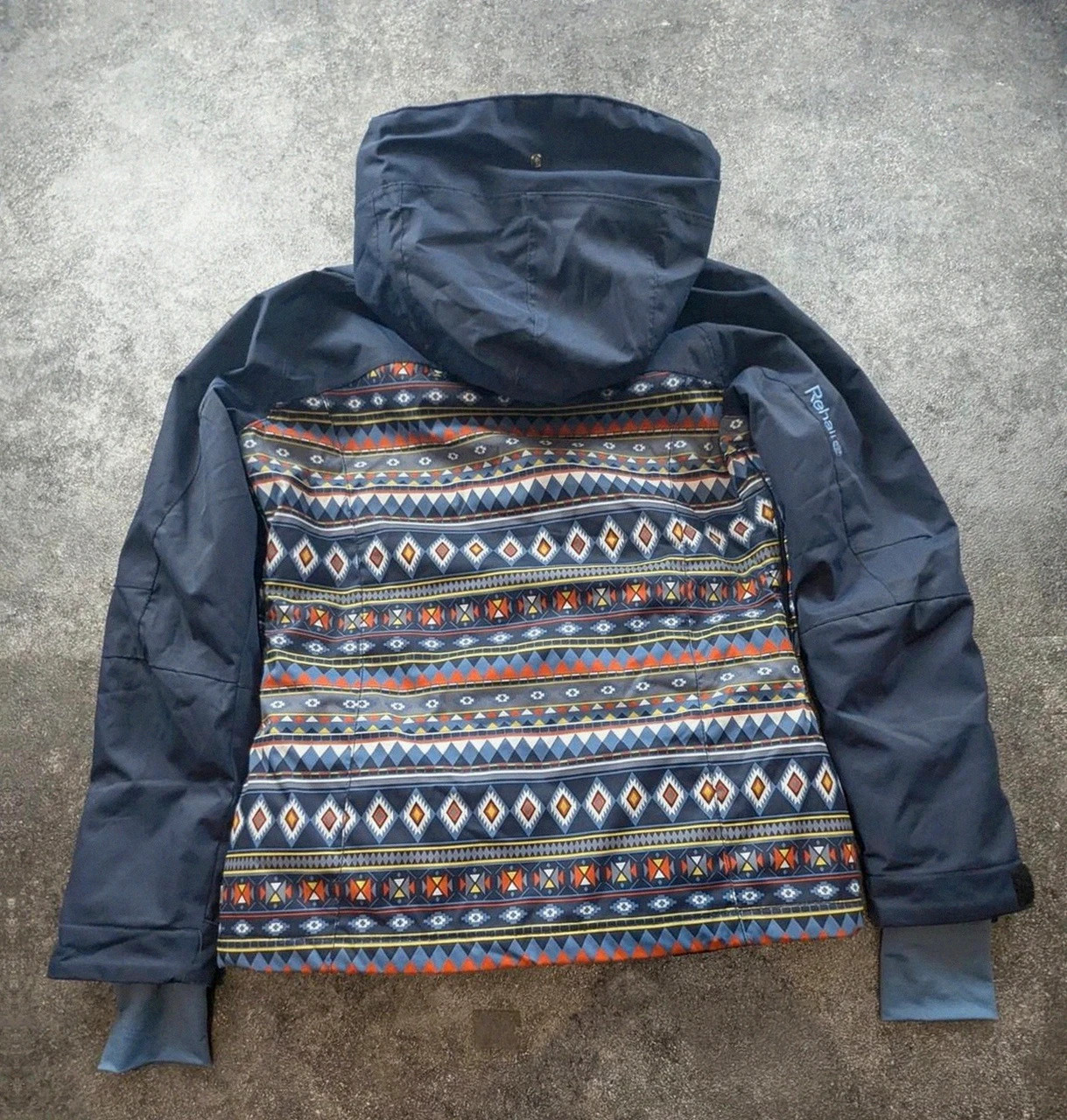 Rehall Reh-tec 10K veste technique outdoor montagne randonnée ski gorpcore M crazy pattern – Rehall – taille M / 38 / 10 3