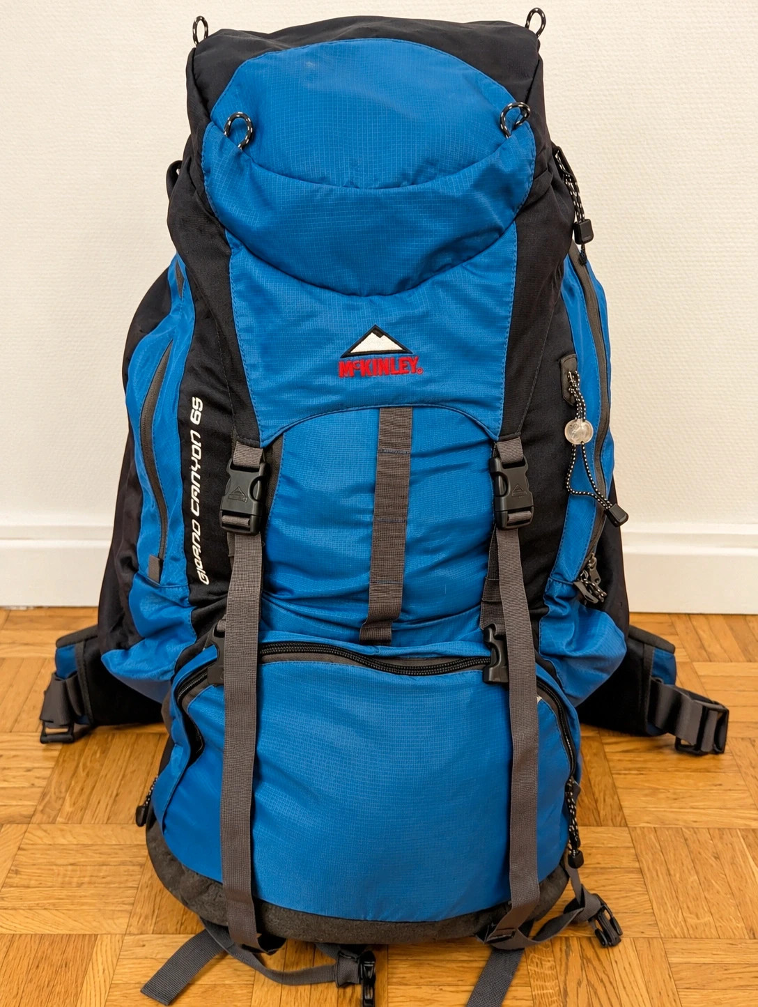 McKinley Grand Canyon 65 – Sac à dos trekking randonnée 65L – MLS System – Outdoor vintage