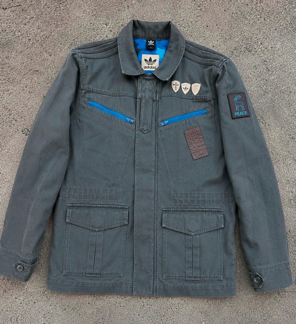 Adidas Originals Liam Gallagher flying jacket archive 2005 collector rare oasis britpop