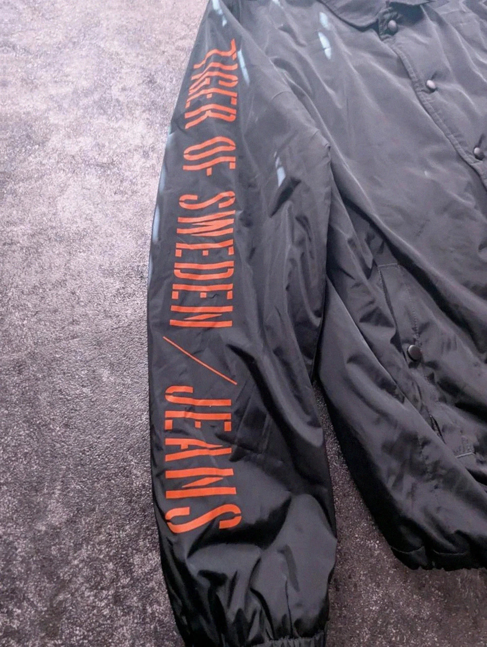 Jeans Coach Jacket Tiger of Sweden Bench noire matelassée Streetwear L – Tiger of Sweden – taille L 3