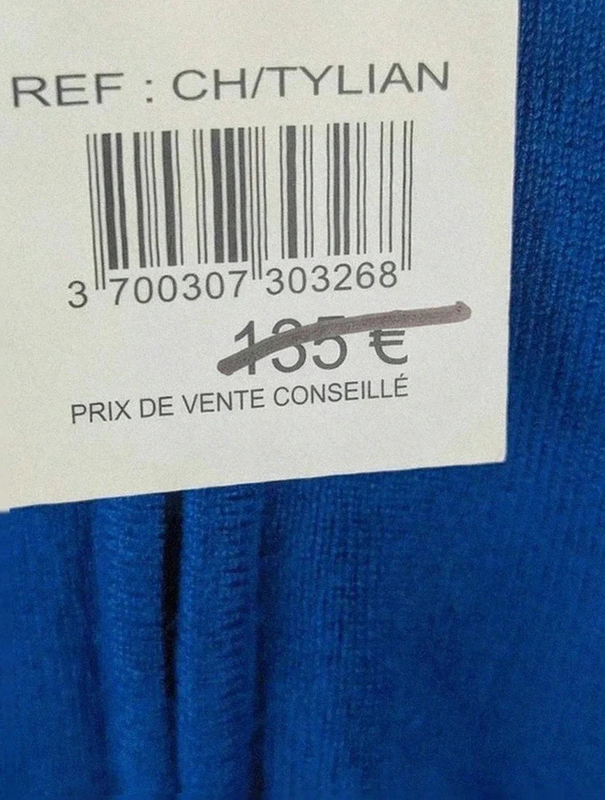 Chevignon Pull zippé bleu à coudières – taille m – neuf avec étiquette – Chevignon – taille M 4