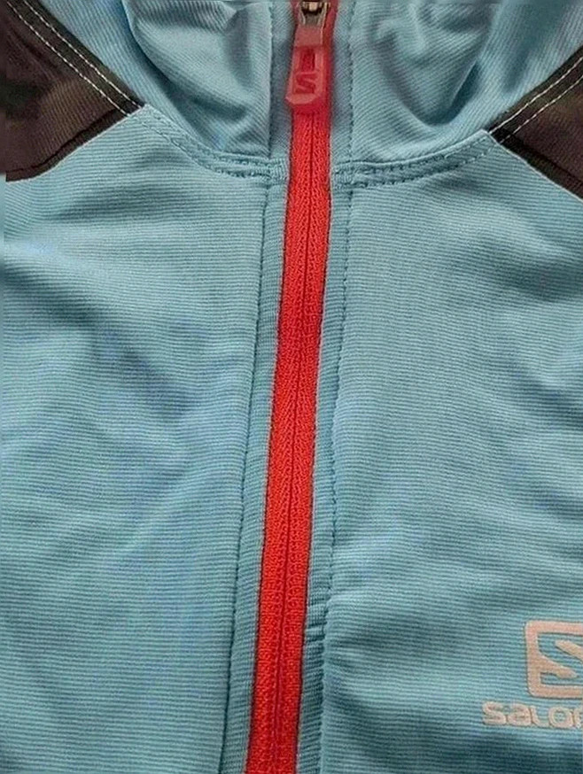 Haut Salomon ActiLite bleu running training technique taille S outdoor gorpcore unisexe – Salomon – taille S 4