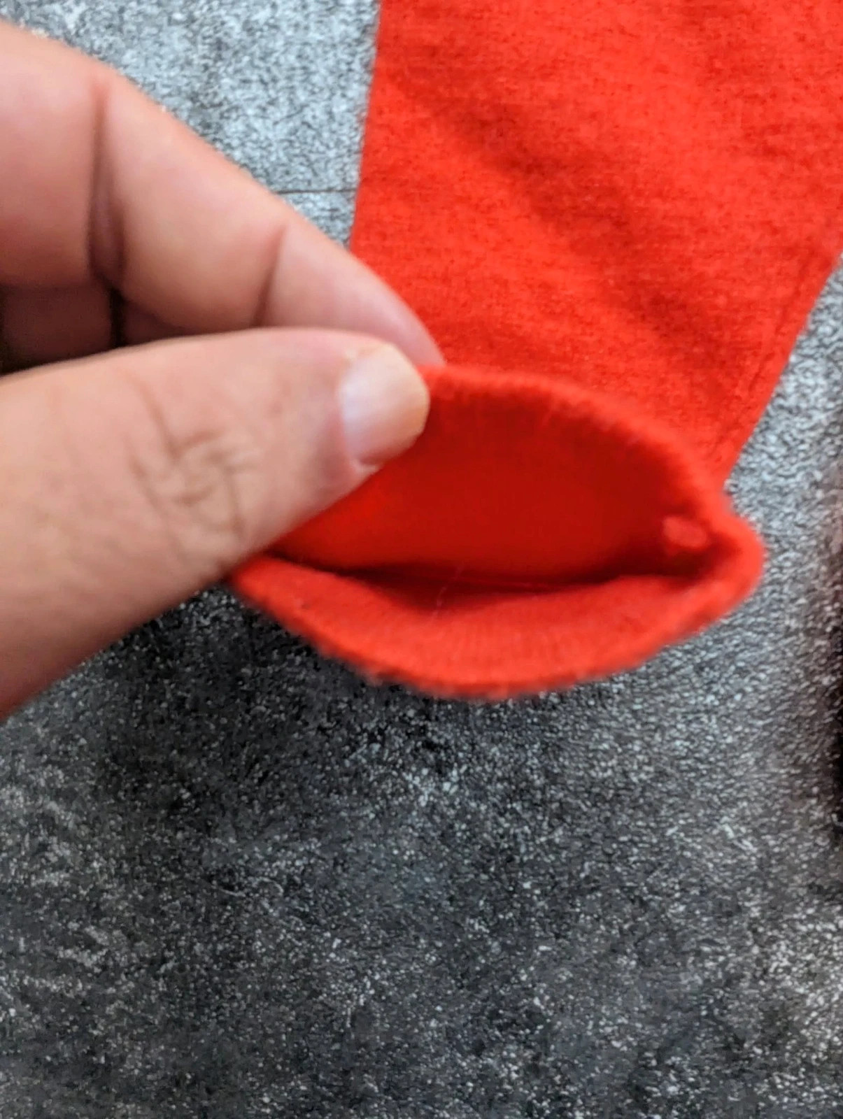 Devernois Sport – Pull 100 % cachemire rouge orangé col V – Taille 0 XS/S vintage – DEVERNOIS – taille XS 5