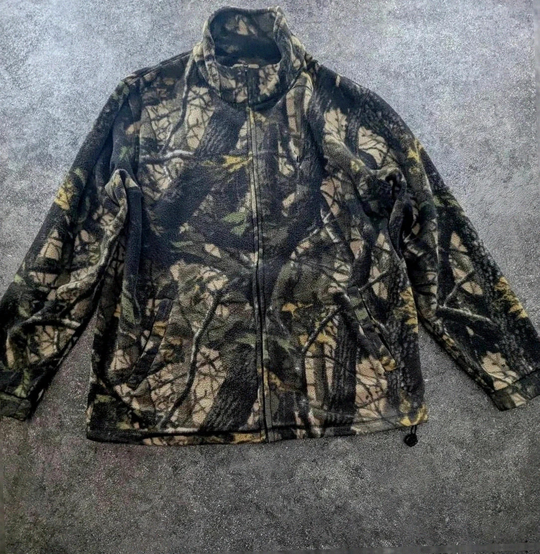 Polaire camouflage univers Xxl zip hunting outdoor style realtree gorpcore