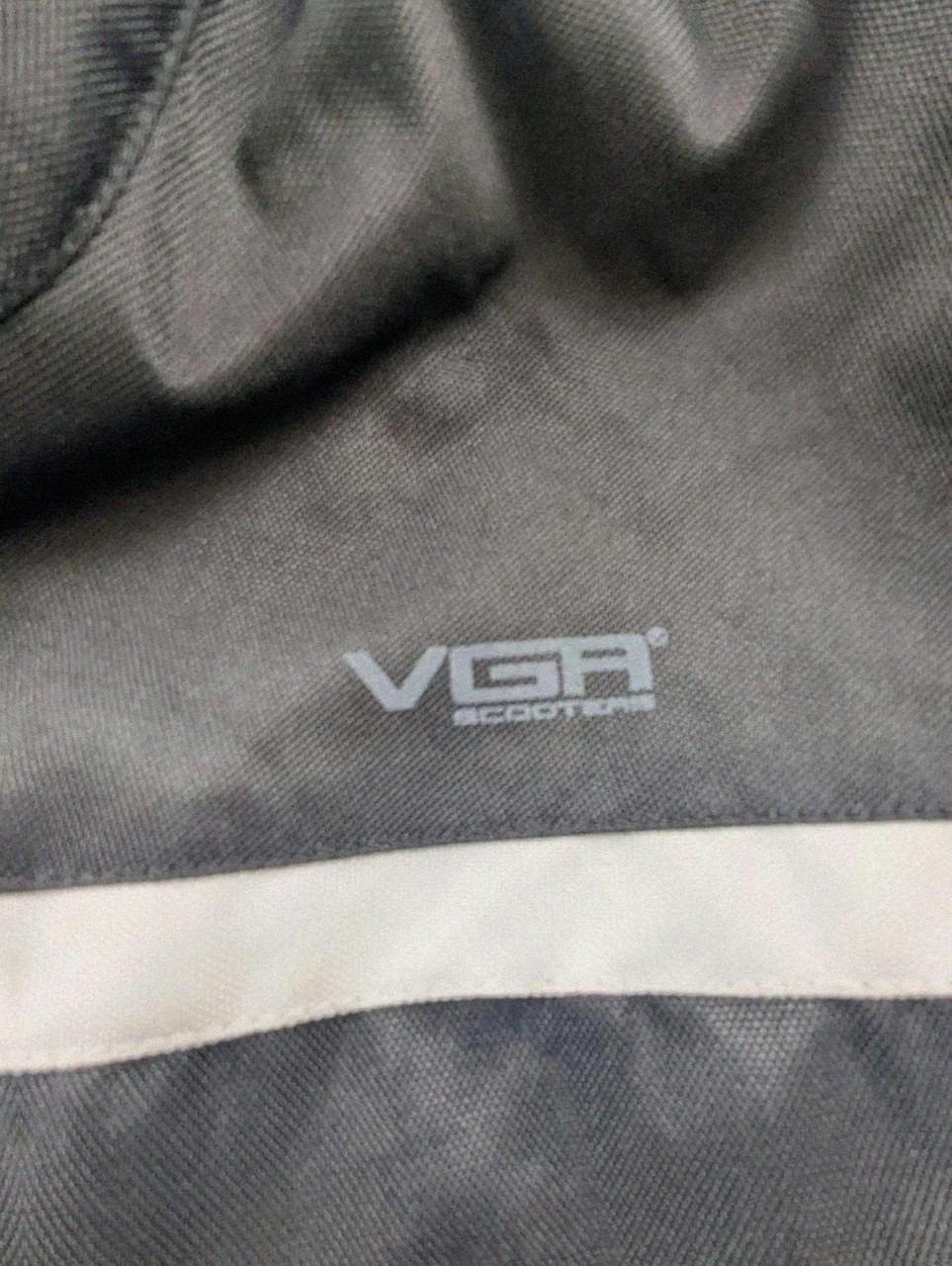 Veste moto Vga Scooters textile noir bandes réfléchissantes taille L – vga scooter – taille L 4