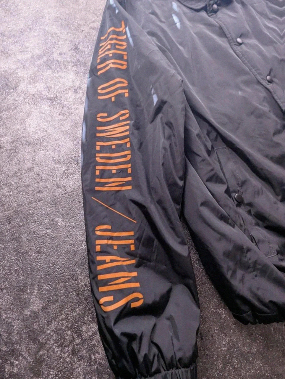 Jeans Coach Jacket Tiger of Sweden Bench noire matelassée Streetwear L – Tiger of Sweden – taille L 3