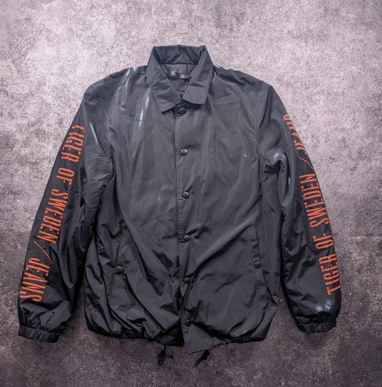 Jeans Coach Jacket Tiger of Sweden Bench noire matelassée Streetwear L – Tiger of Sweden – taille L 2