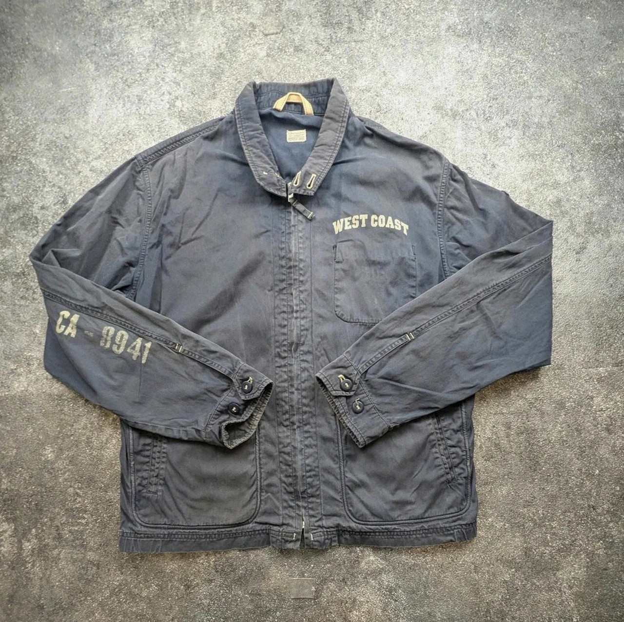 Bellerose – Veste Faded gris anthracite XL/XXL Vintage Prison Style Utility Y2K – Bellerose – taille XXL 2