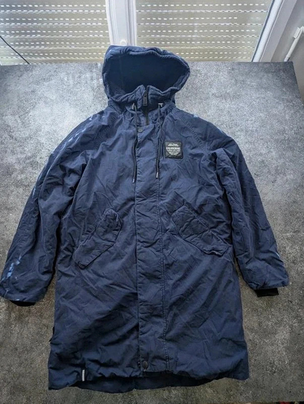Parka Khujo Genuine Hook2 M bleu marine – doublée chaude Utility Outdoor Y2K – khujo – taille M 2