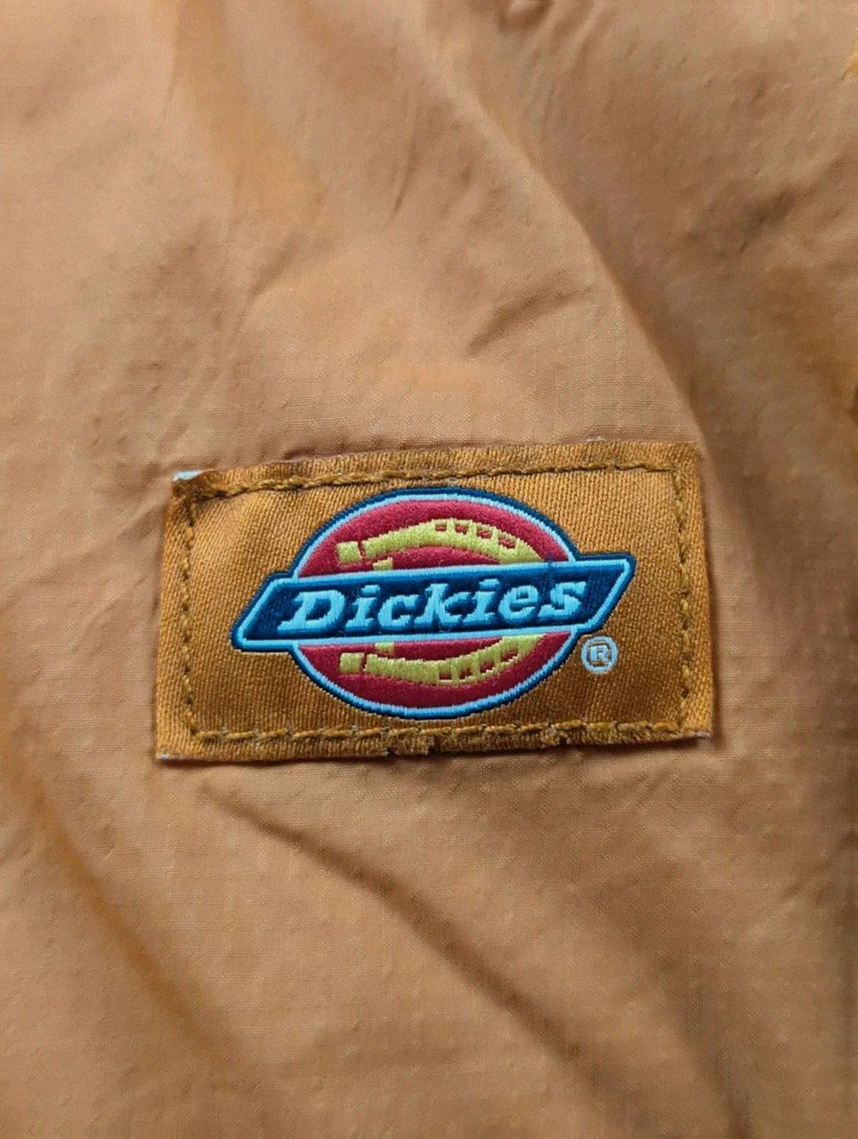Dickies Doudoune Matelassée Homme Coloris Camel / Ocre Taille S (convient plutôt à un L) – Dickies – taille S 4