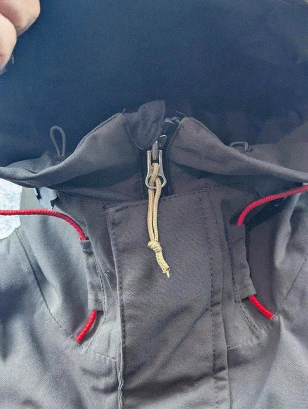Parka Didriksons 1913 Dry5 S/M – veste technique outdoor grise à capuche – Didriksons – taille S 3