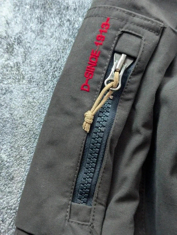 Parka Didriksons 1913 Dry5 S/M – veste technique outdoor grise à capuche – Didriksons – taille S 4
