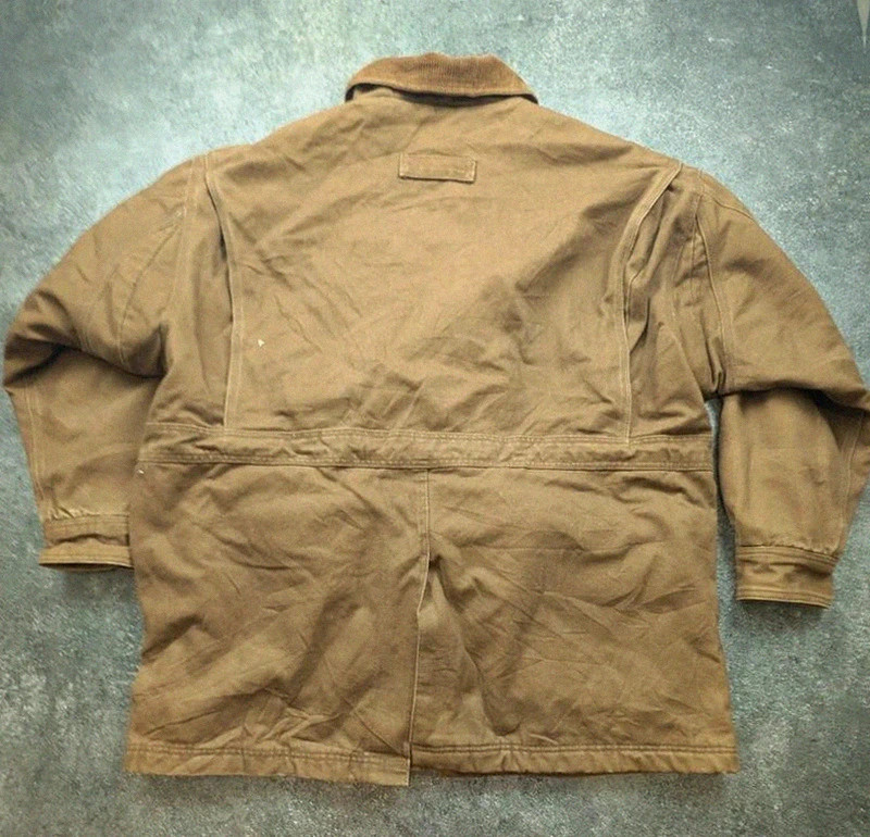 Five Brother Field Jacket Chore Coat Workwear 2XL marron col velours doublée vintage – WORKWEAR – taille XXL 5