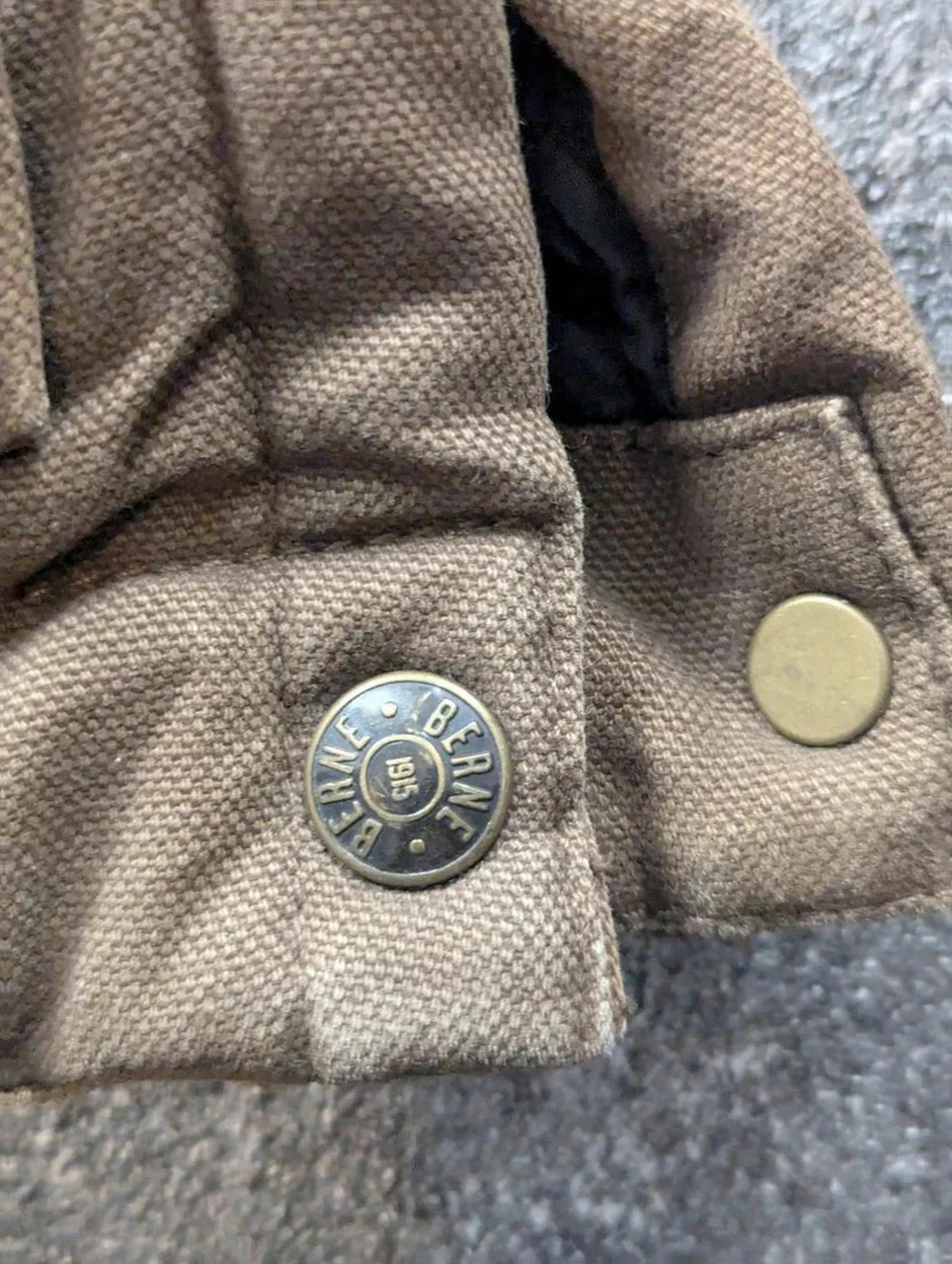 Veste Berne Workwear L Tall oversize XL marron Duck Canvas Chore Jacket US – WORKWEAR – taille L 3