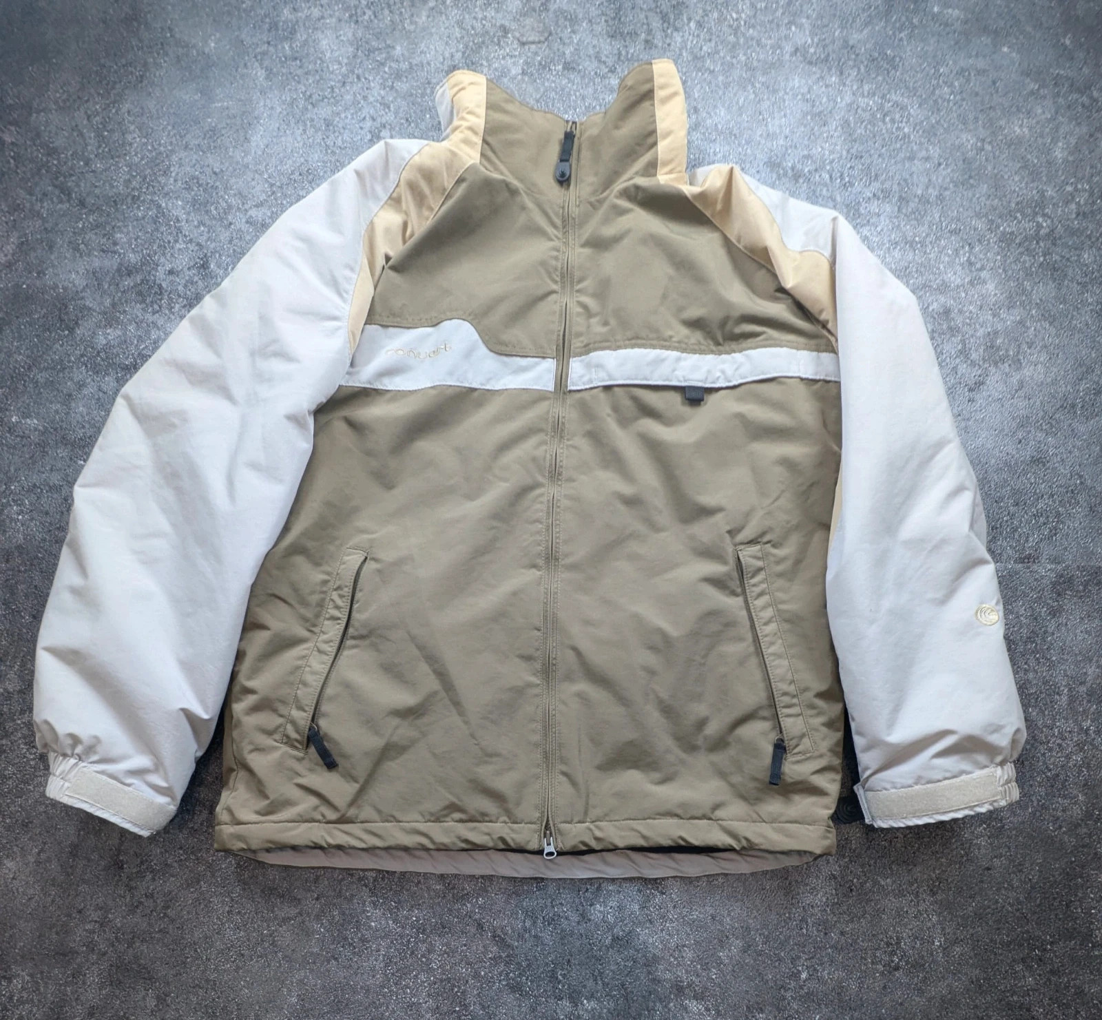 Columbia Convert veste de ski rétro Y2K kaki beige blanc XXL oversize – Columbia – taille L 2