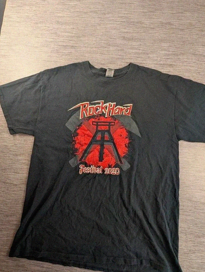 T-shirt Gildan noir Rock Hard Festival 2020 – métal / hard rock – L
