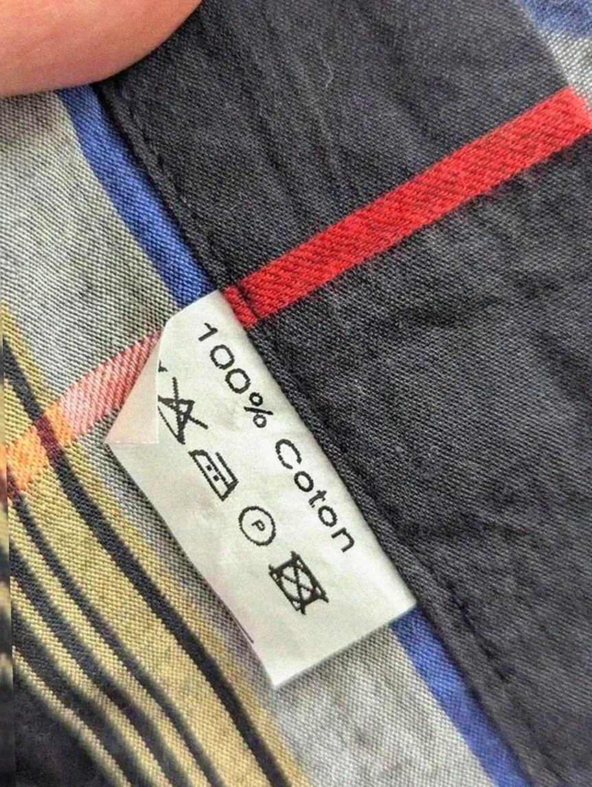 Chemise oliphil carreaux vintage coton taille M – Oliphil – taille M 5