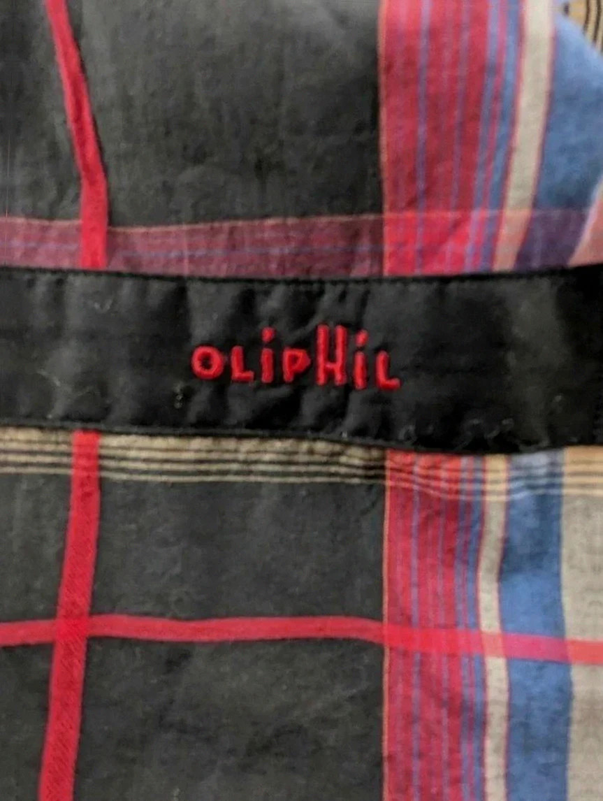 Chemise oliphil carreaux vintage coton taille M – Oliphil – taille M 3