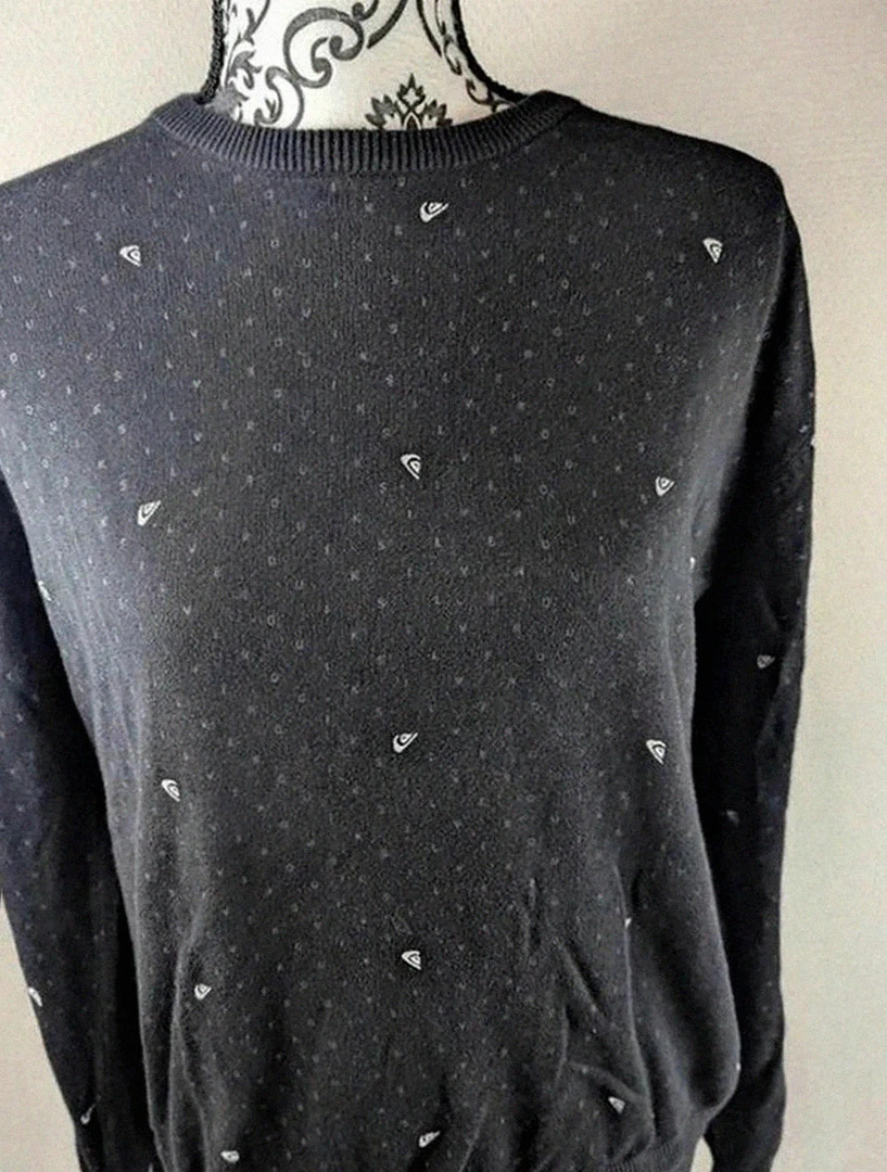 Sweat fin Quiksilver – Noir, Taille M
