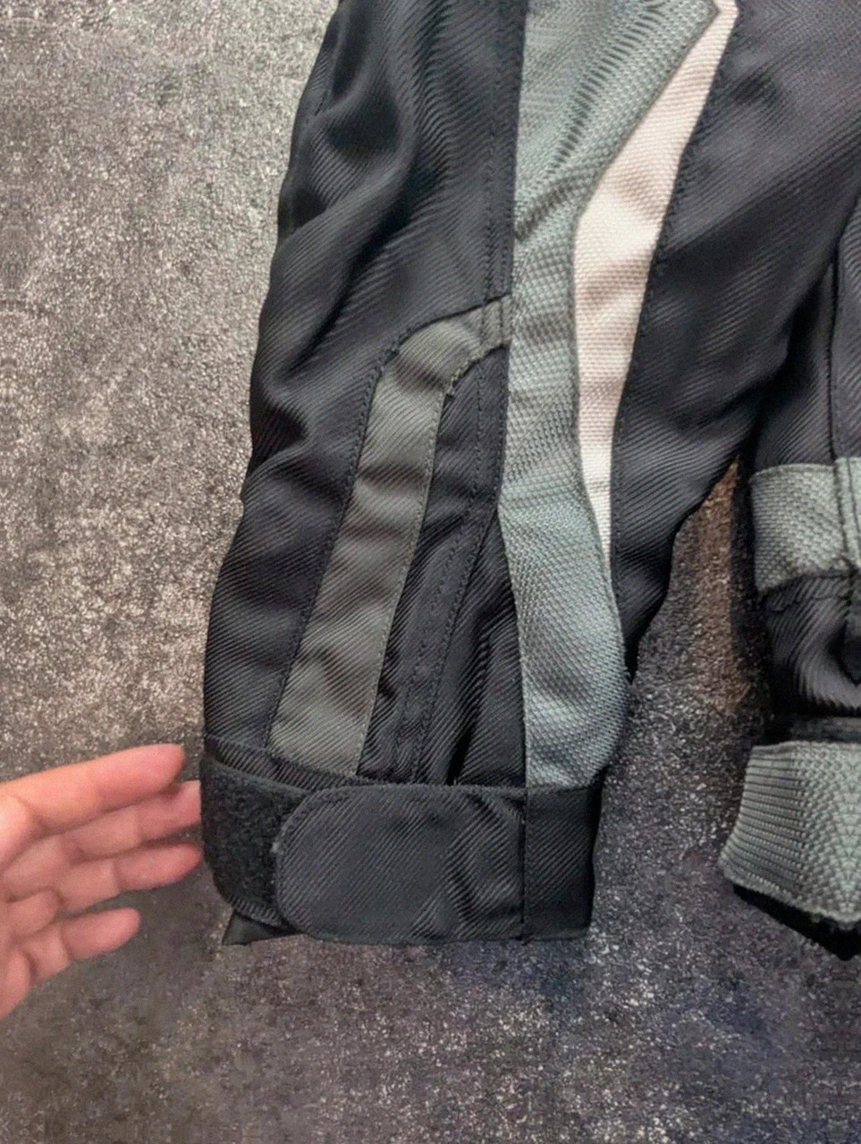 Veste moto Jag Airvent Spider noir gris textile biker touring taille 52/42 L – Spider – taille L 4