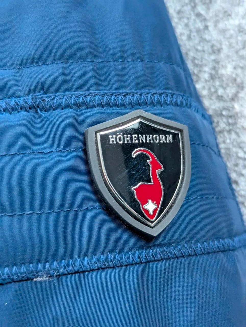 Parka Höhenhorn Mangard homme S bleu marine – veste hiver chaude fourrée outdoor – hohenhorn – taille S 4