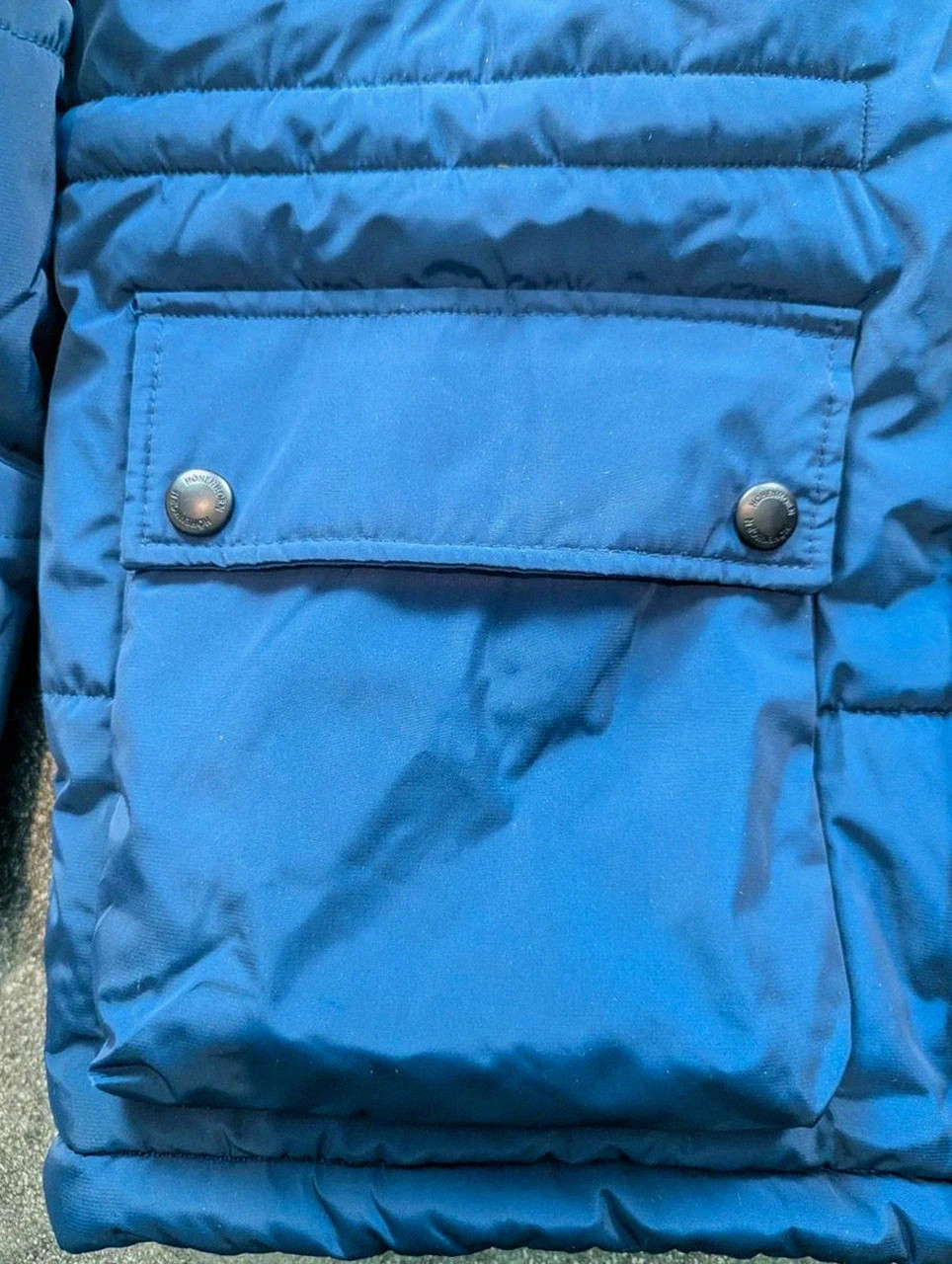 Parka Höhenhorn Mangard homme S bleu marine – veste hiver chaude fourrée outdoor – hohenhorn – taille S 5