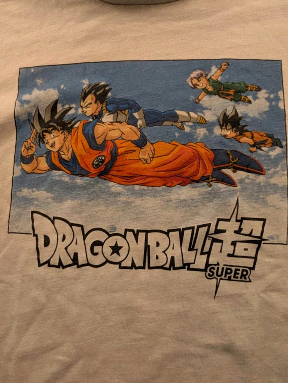 T-shirt Dragon Ball Super Goku Vegeta 16 ans S manga anime tee fan lover aspect vintage – Dragon Ball Z – taille 16 ans / 176 cm 3