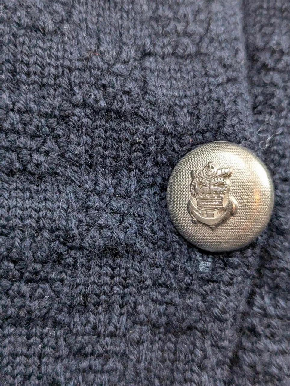 Saint James cardigan gilet pure laine vierge Made in France bleu marine XS / 38 – St. James – taille XS / 34 / 6 4