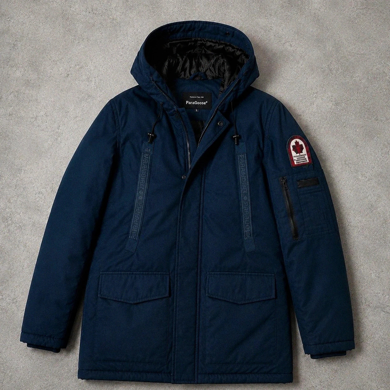 Parka Outdoor Expedition ParaGoose L bleu marine – veste technique hiver Gorpcore Utility