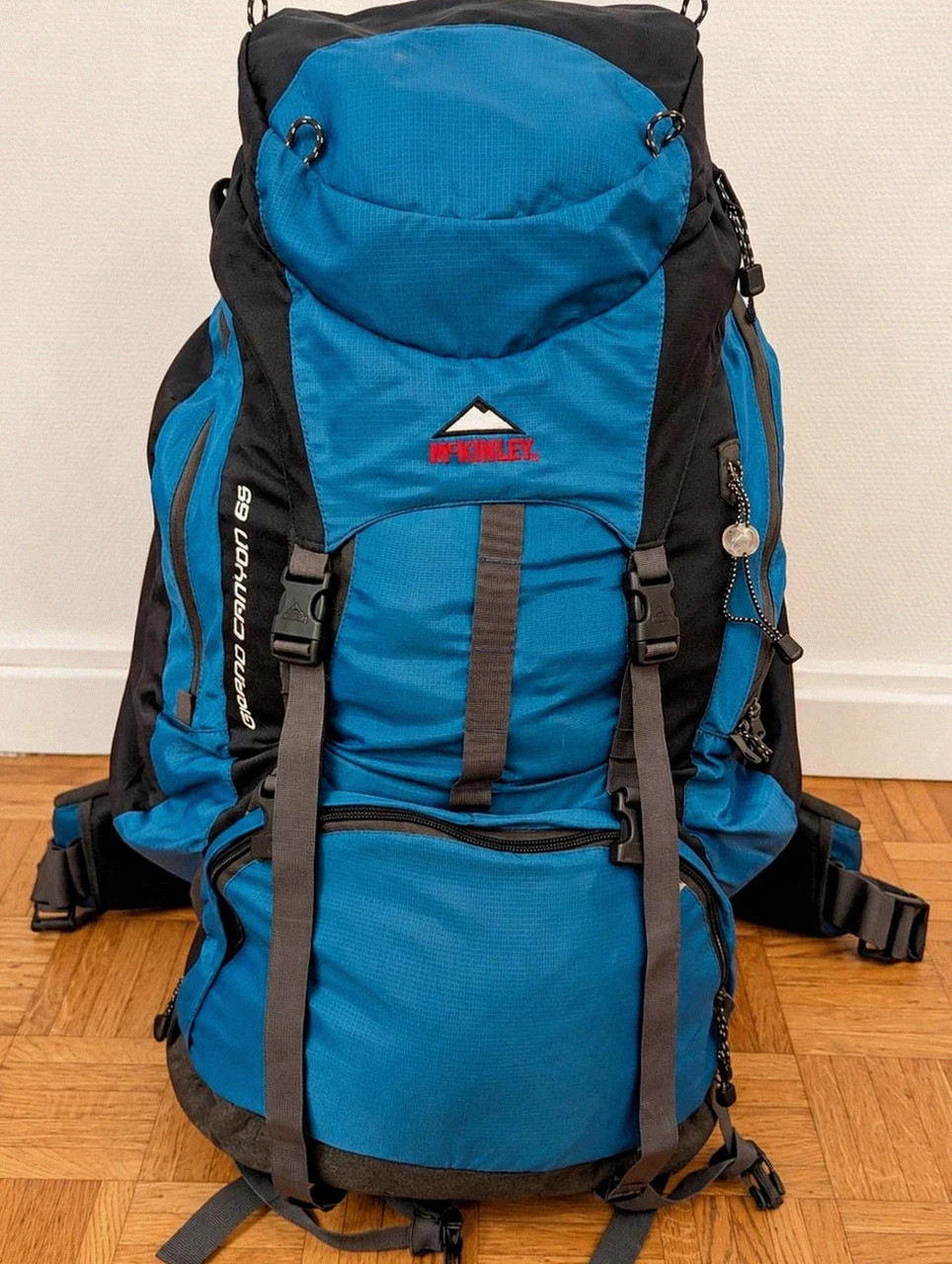 McKinley Grand Canyon 65 – Sac à dos trekking randonnée 65L – Mls System – Outdoor vintage