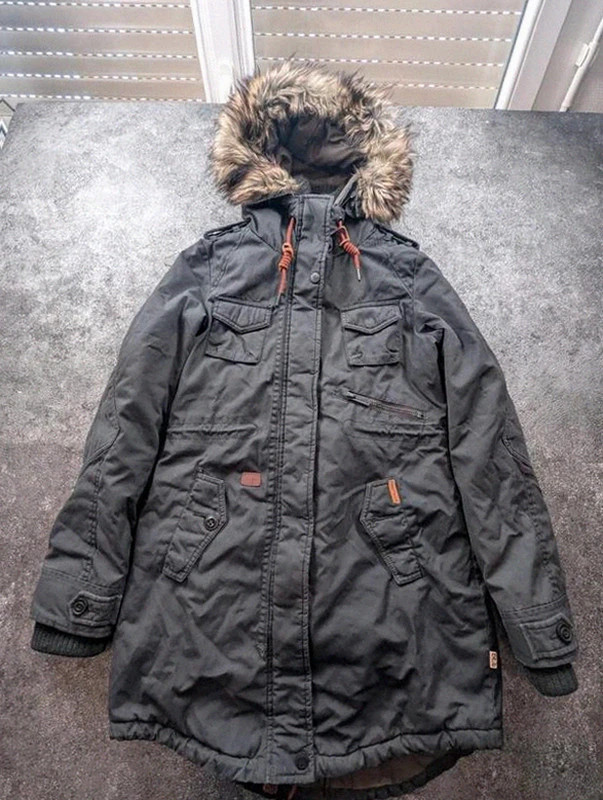 Khujo Steel With Inner Jacket – Parka hiver chaude style militaire utility outdoor taille M – khujo – taille M / 38 / 10 2