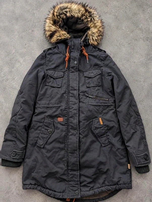 Khujo Steel With Inner Jacket – Parka hiver chaude style militaire utility outdoor taille M