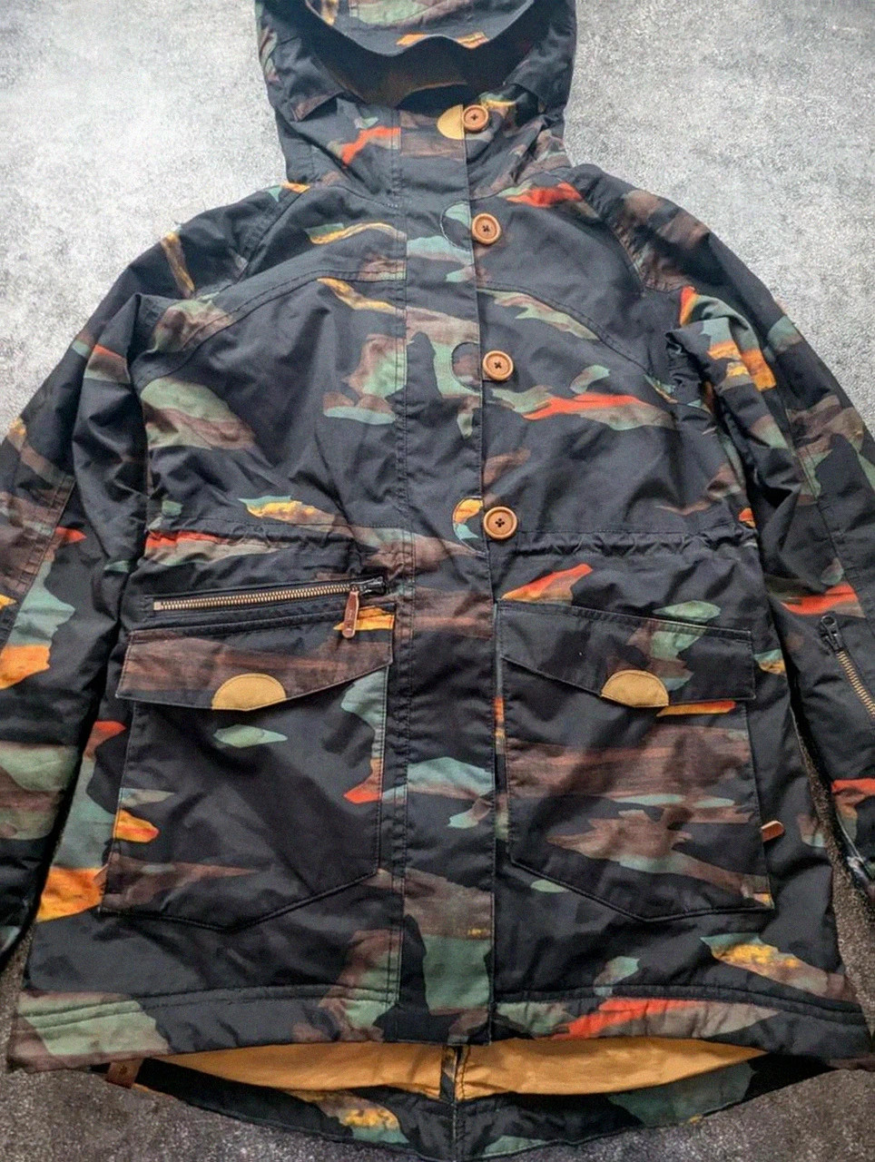 Dc Shoes parka snowboard 15K Waterproof camo 2014 taille M – veste ski technique retro – DC Shoes – taille M 3