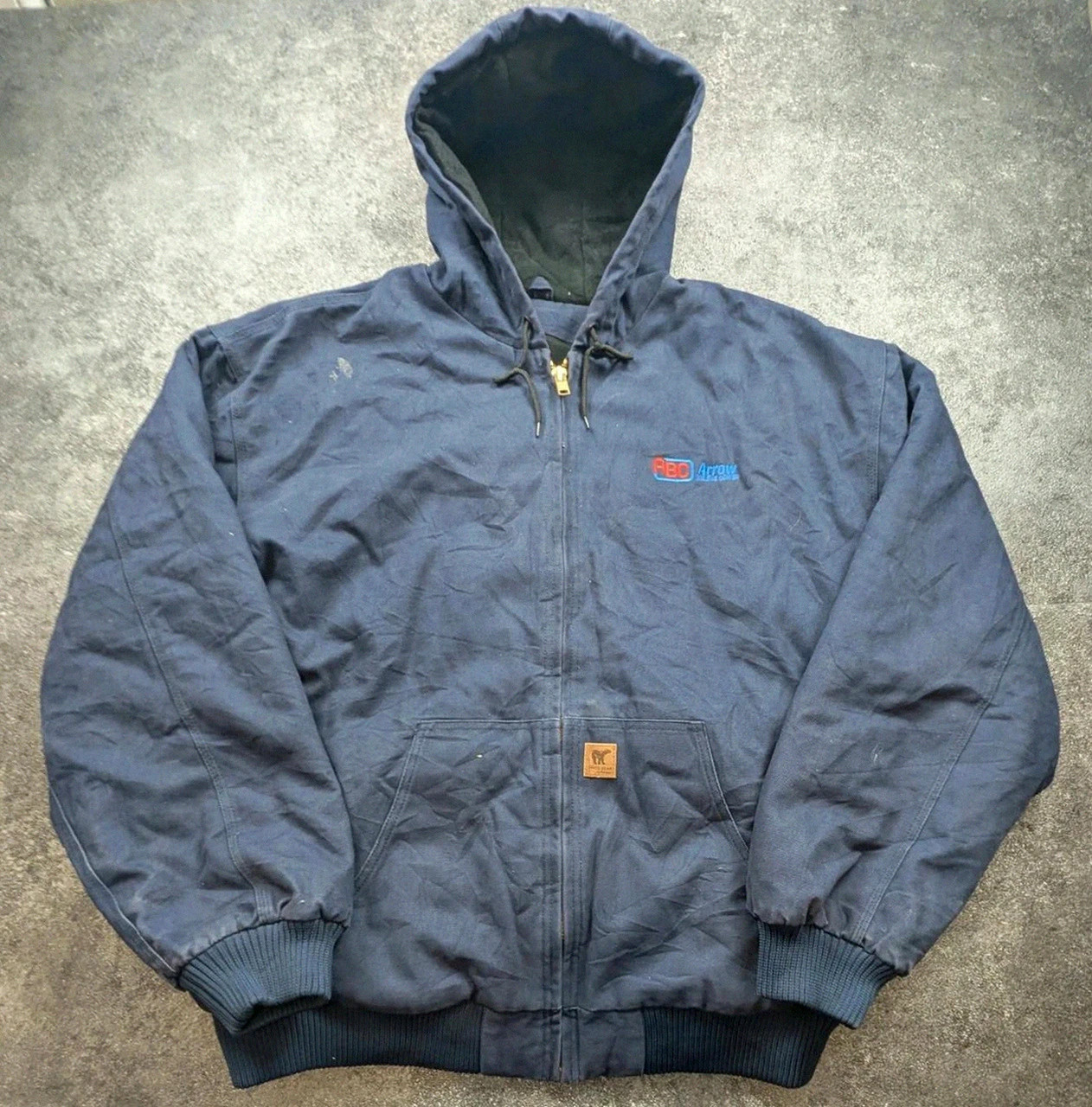 White Bear Active Jacket workwear 2XL Tall bleu marine capuche doublée – WORKWEAR – taille XXL 2