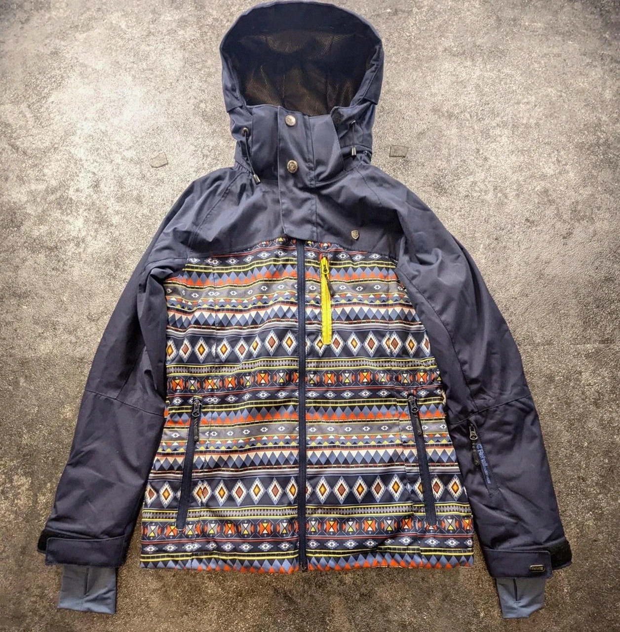 Rehall Reh-tec 10K veste technique outdoor montagne randonnée ski gorpcore M crazy pattern – Rehall – taille M / 38 / 10 2