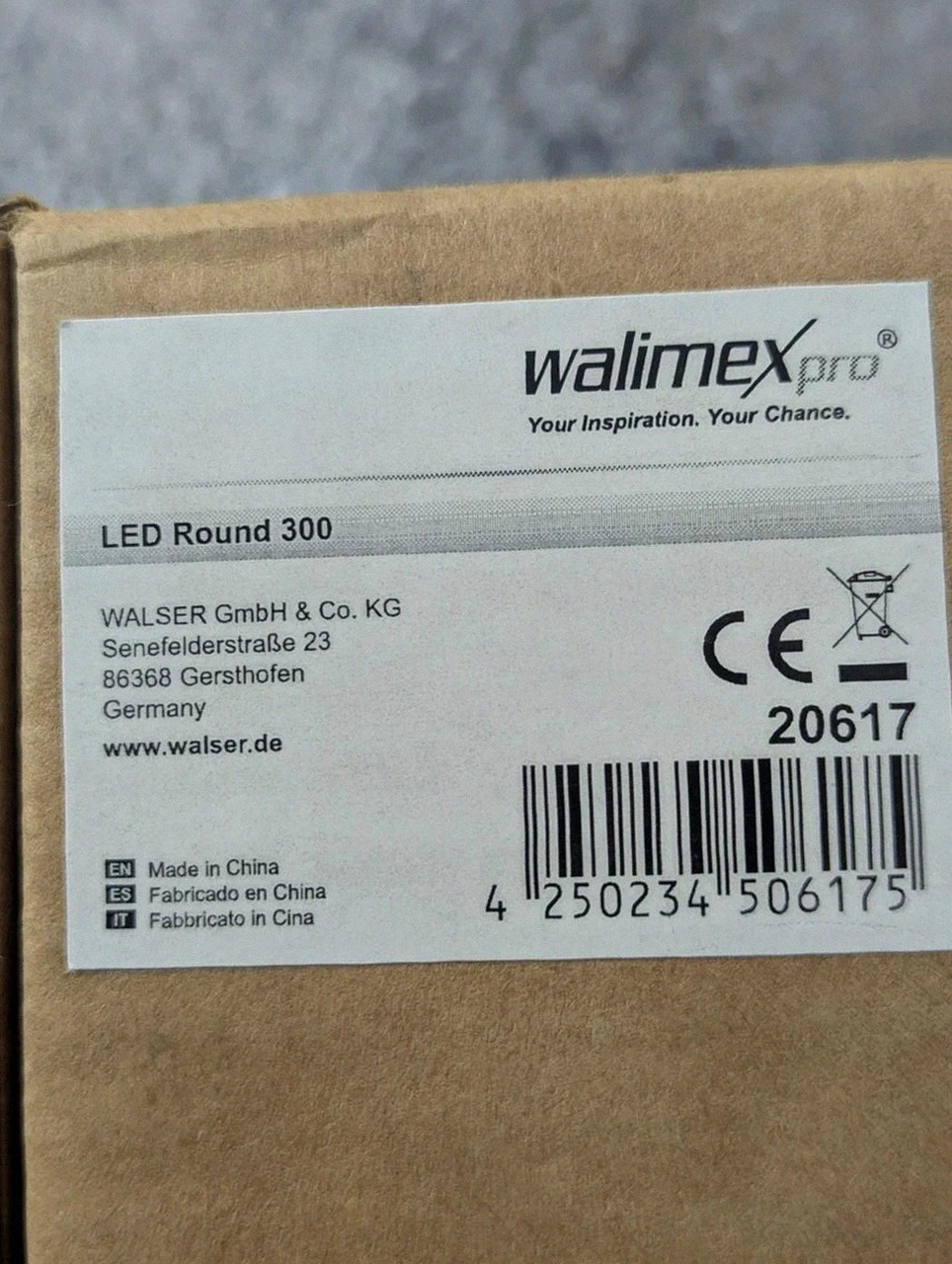 Walimex Pro Led Round 300 – Éclairage studio photo vidéo – Neuf – Walimex 2