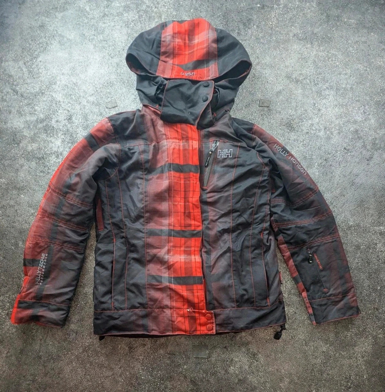 Helly Hansen Helly Tech Performance Veste Ski Snowboard Imperméable Carreaux Rouge Noir Xs Regular – Helly Hansen – taille XS 2