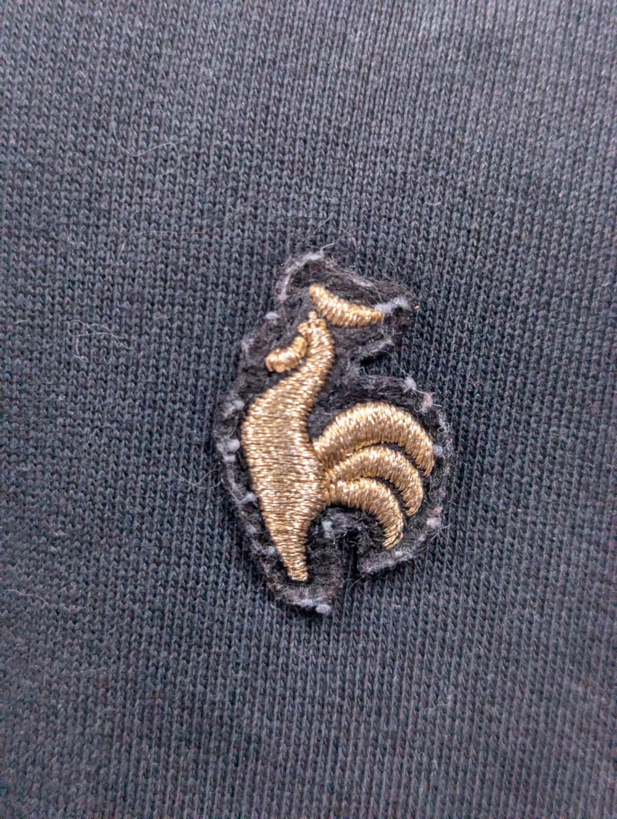 Le Coq Sportif sweat zippé à capuche sherpa noir M/S – Doublure moutonnée – Sportswear rétro – Le Coq Sportif – taille M 3