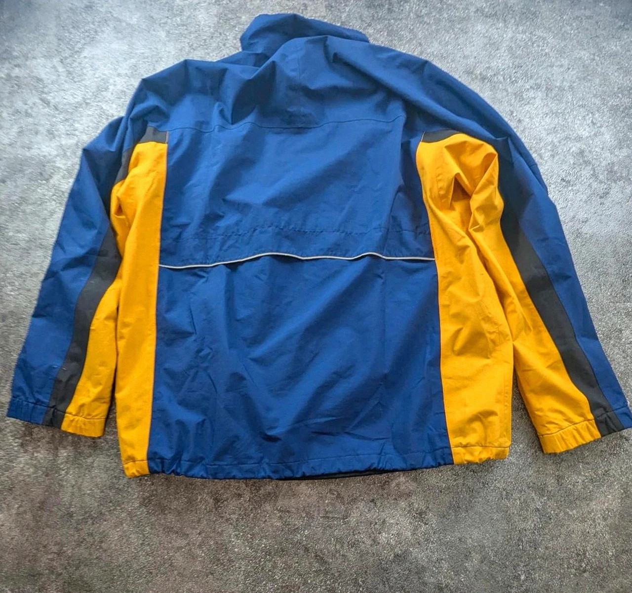 Veste Nike storm-fit vintage bleu jaune coupe vent outdoor gorpcore Y2K XL/2XL – Nike – taille XL 3