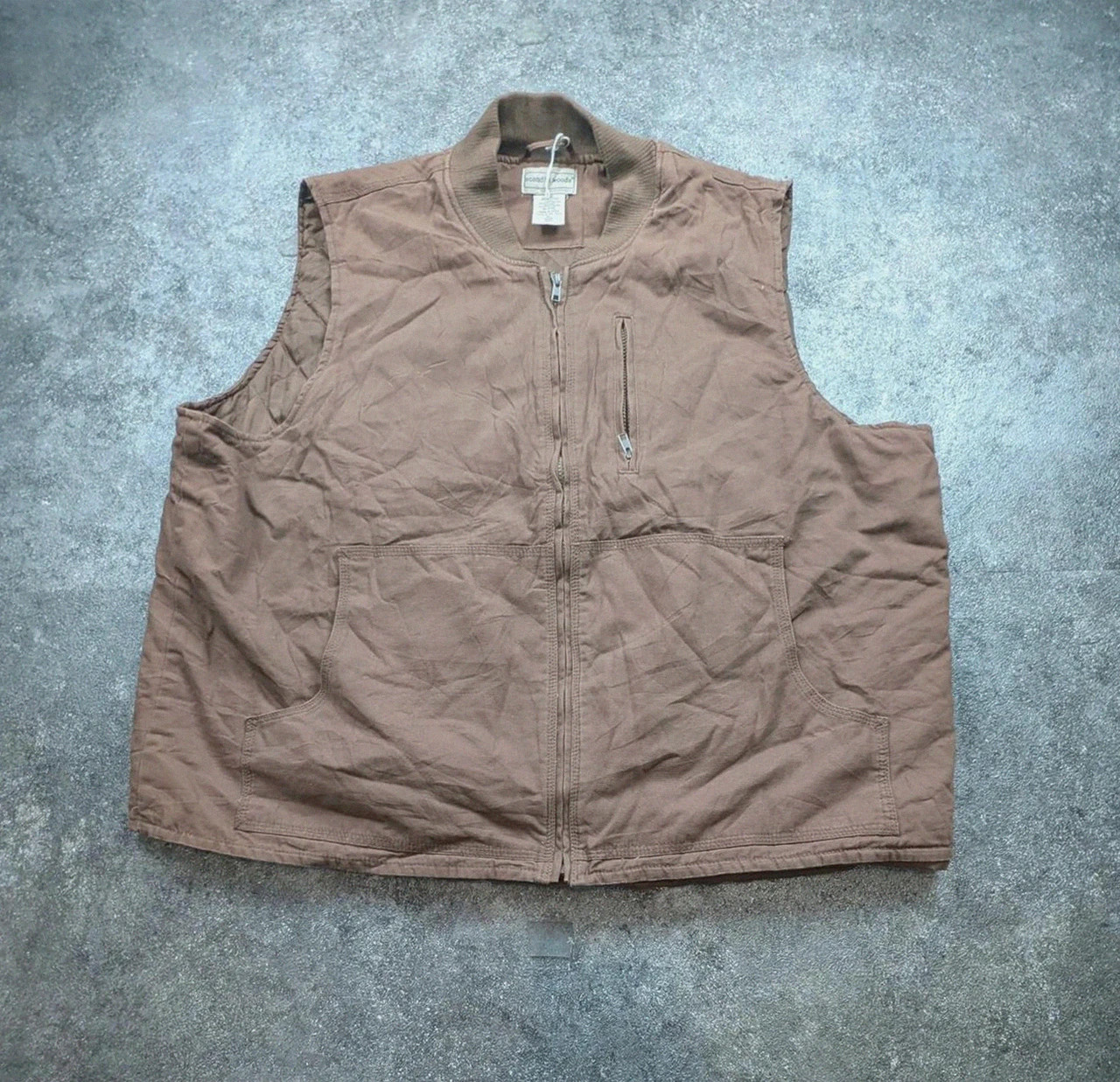 Scandia Woods gilet workwear utility marron 2XL / XL matelassé – WORKWEAR – taille XXL 2