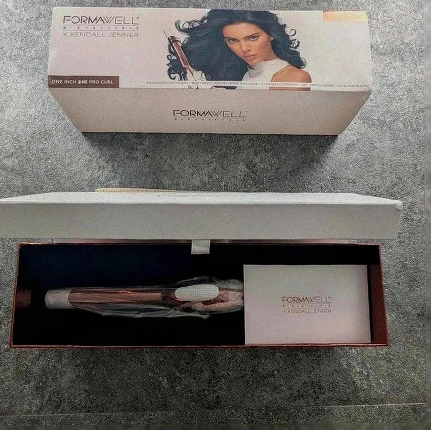 fer à boucler formawell beauty x kendall jenner one inch 24k pro curl neuf