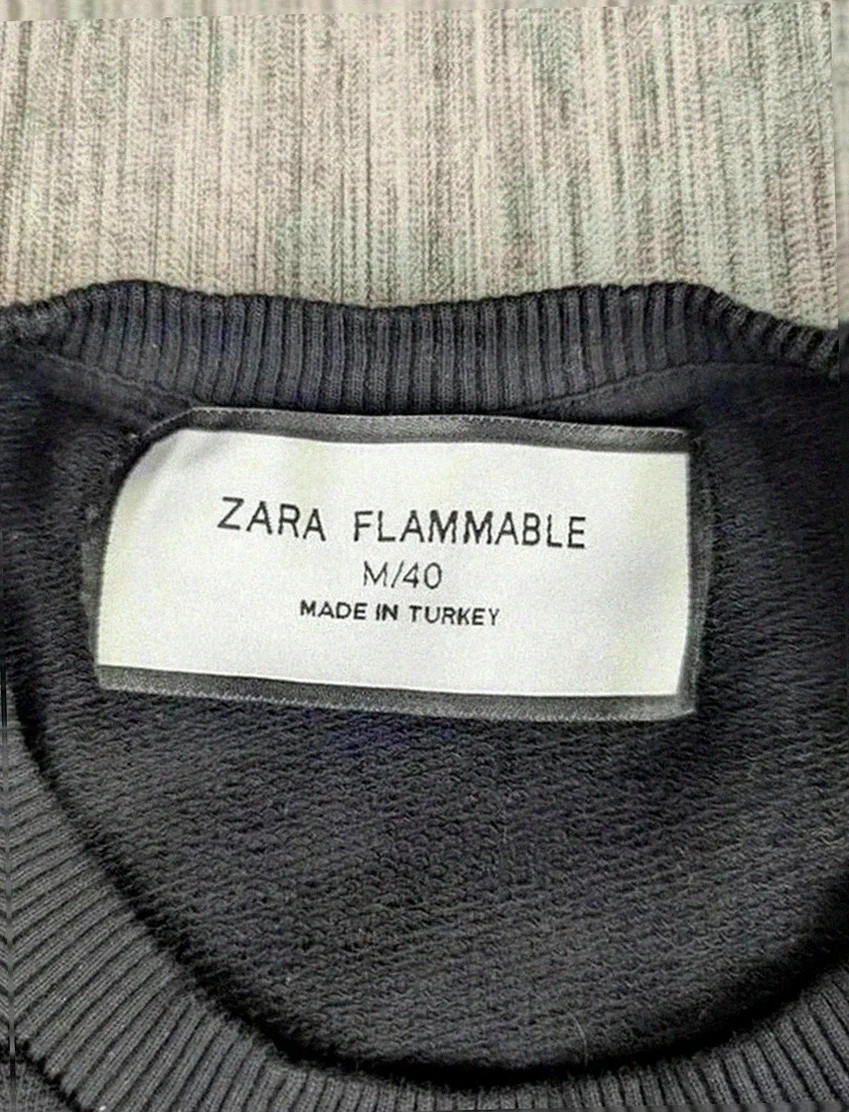 Zara Man – Sweat noir imprimé minimaliste taille M – Zara Man – taille M 4