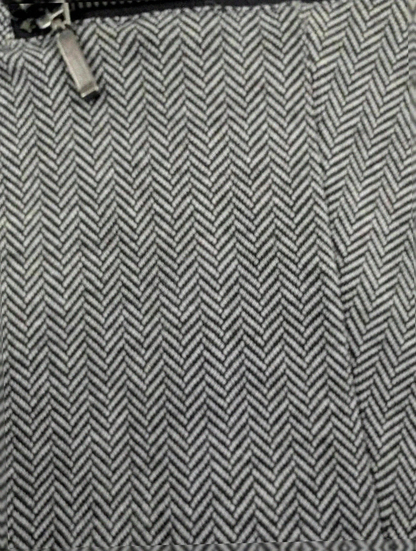 Veste blazer Modavista gris motif chevrons – taille 48 L – MODAVISTA – taille L / 40 / 12 3