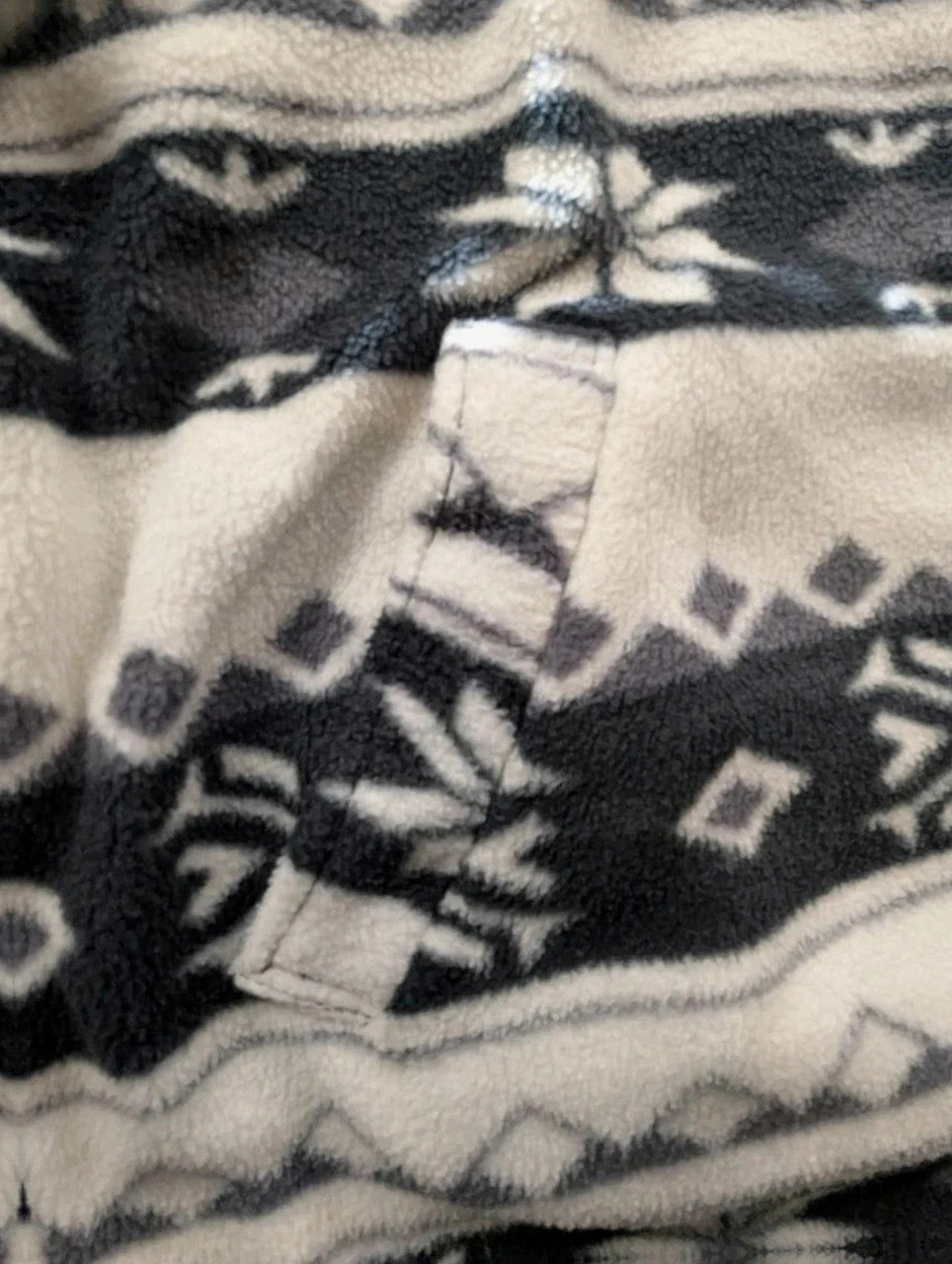 Polaire Franco Sport vintage motifs nordiques snowflake M oversize L Xl – Vintage Dressing – taille M 5