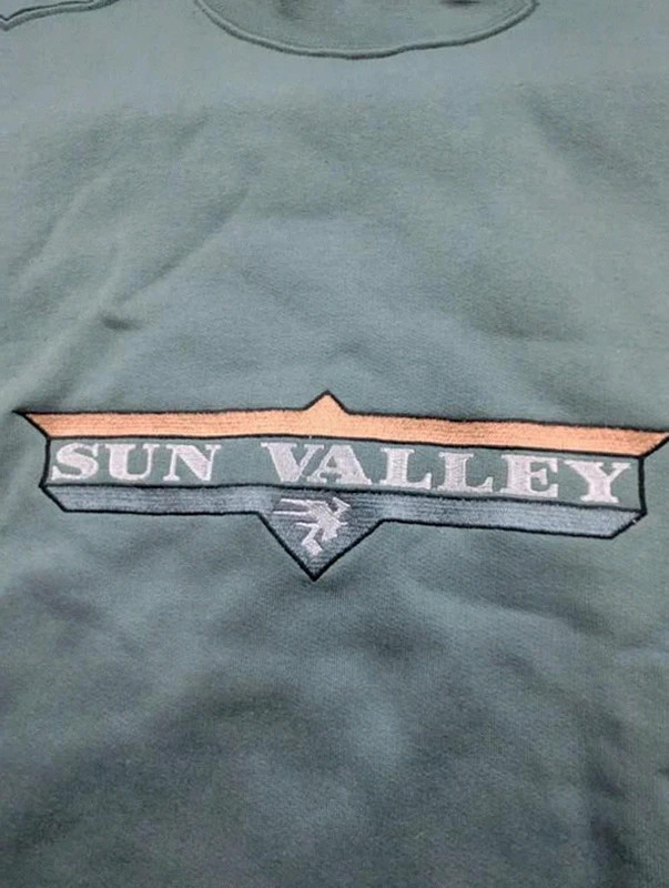 Sweat vintage Sun Valley 90s / début 2000 – brodé – Made in Marseille era – XL – Sun Valley – taille XL 3