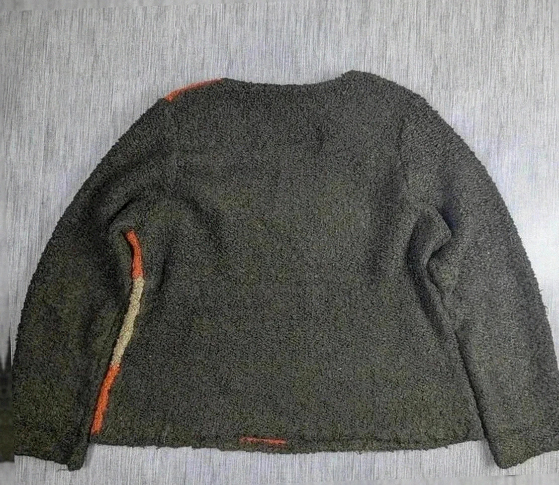 Pull Affinités by Armand Thiery – Maille bouclette multicolore crazy avec détail noix de coco – Armand Thiery – taille M 5
