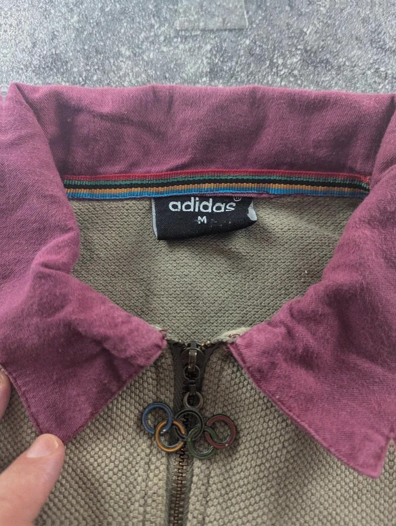 Polo adidas vintage olympiade Melbourne 1956 zip rugby M gorpcore outdoor – adidas – taille M 3