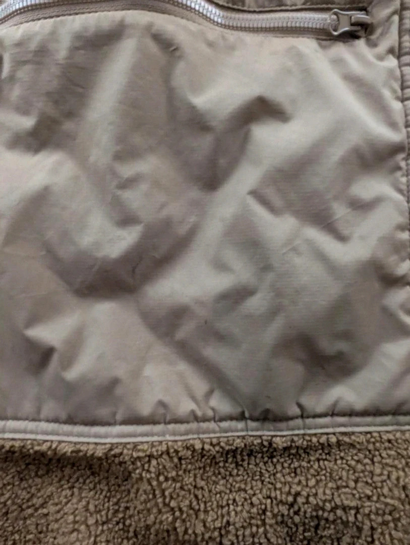 Veste polaire sherpa H&M beige zippée style The North Face streetwear outdoor oversize S/M/L – H&M – taille S 3